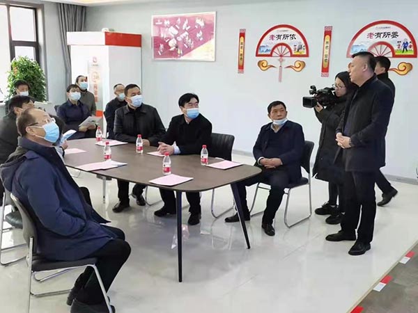 山西省民政厅副厅长琚李梅视察人生就是博官网山西运城项目地